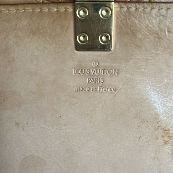 LOUIS VUITTON PAPILLON Hand Bag Monogram Cherry Blossoms France Vintage - Picture 10 of 14